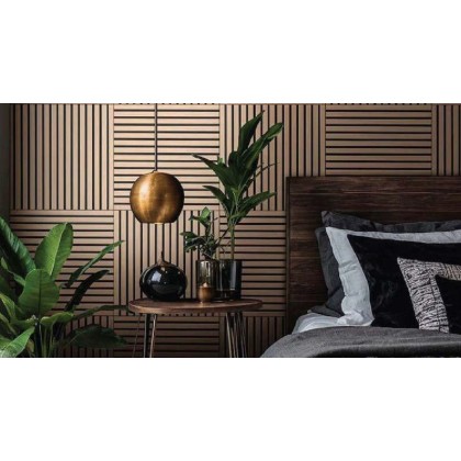 Acoustic Wall Panel ~ Black Walnut