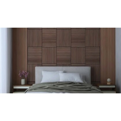 Acoustic Panel ~ Smoke Walnut