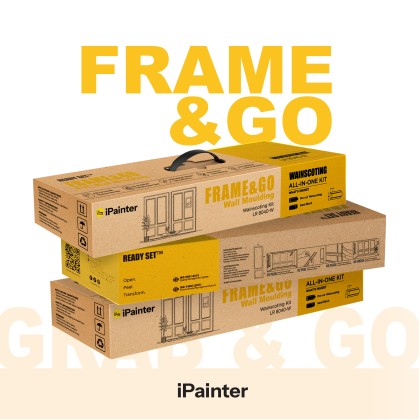 Frame & Go: Pre-Cut Wainscoting Kit