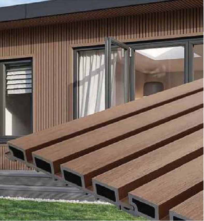 WPC Wall Cladding ~ Teak